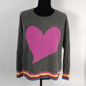 Scott & Scott London Cashmere Heart Sweater